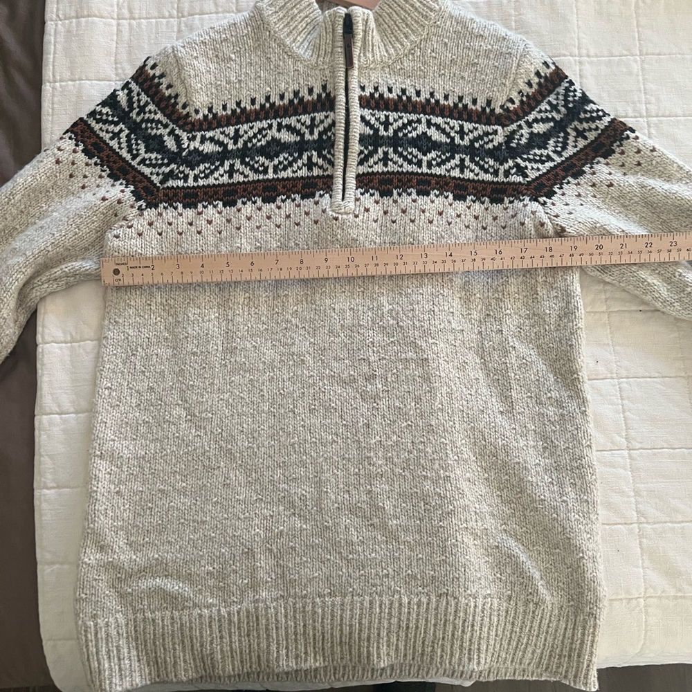 Smartwool men’s quarter zip sweater